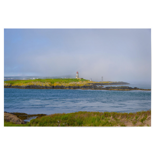 Poster "Leuchtturm, Bay of Fundy" artboxONE - Natur,Reise,Reise / Strand und Meer,Reise / Länder