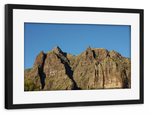 Poster mit Rahmen schwarz "Mountain Peaks - Teneriffa" artboxONE - Natur,Reise,Reise / Strand und Meer,Reise / Länder