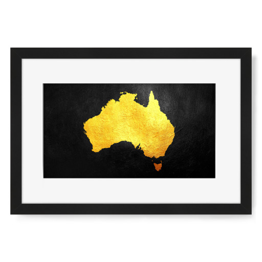 Australia Gold Map