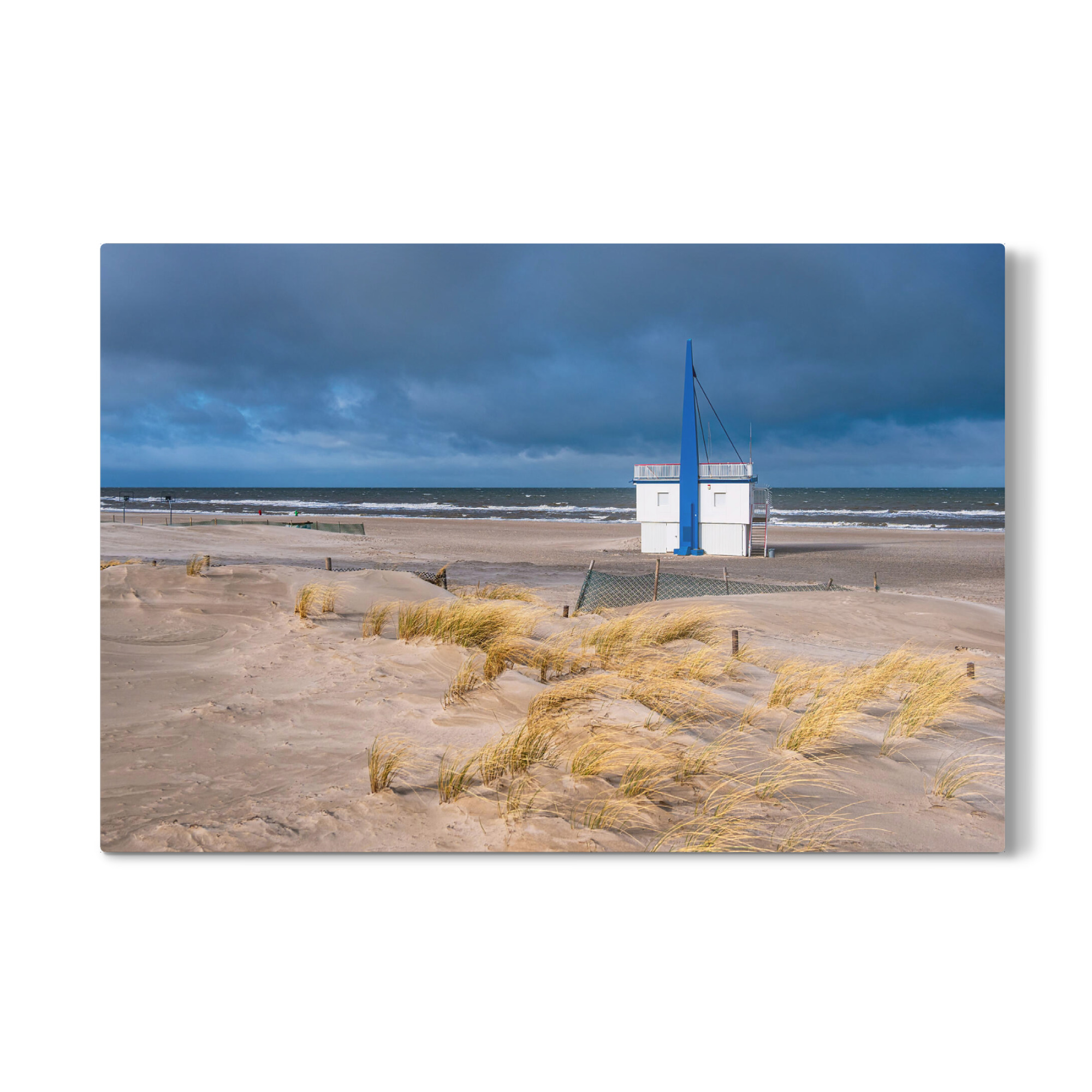 Galerie-Print "Strand und Wasserwacht" 75x50 cm artboxONE