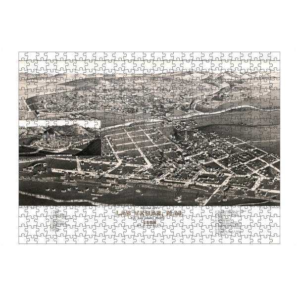 Puzzle Ravensburger "Las Vegas-New Mexico" artboxONE - Städte,Kartografie