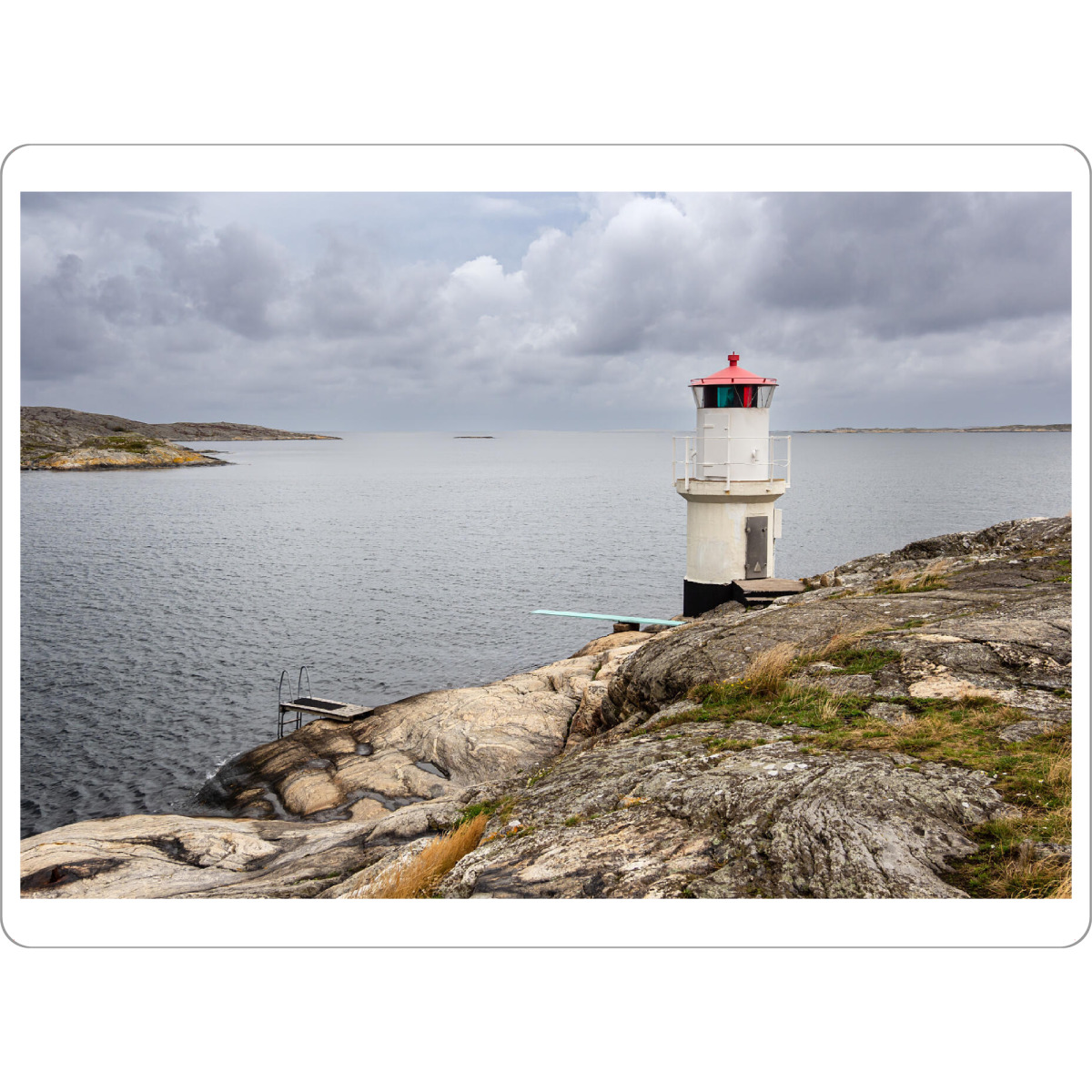 Tischset "Felsen, Leuchtturm und Meer" artboxONE - Natur,Reise,Architektur,Reise / Strand und Meer,Reise / Länder