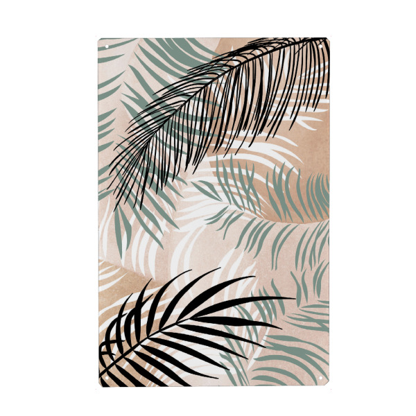 Holzbild "Kunst mit Palmenblättern" artboxONE - Natur,Floral