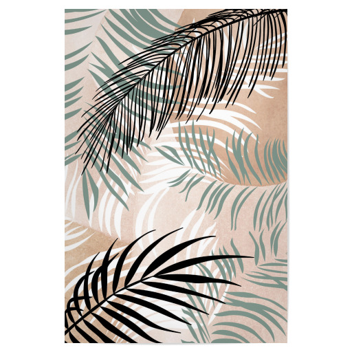 Kunst mit Palmenblättern