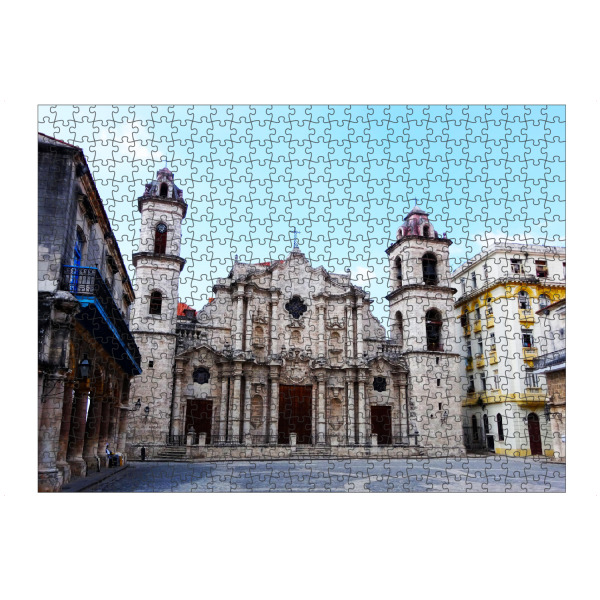 artboxONE Puzzle "Die Kathedrale von Havanna" artboxONE - Reise,Architektur,Reise / Länder