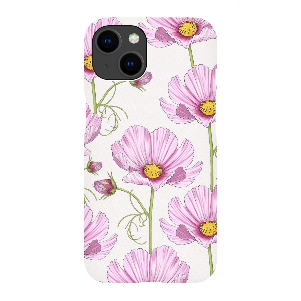 "Blumenmeer aus Cosmea Blumen"für iPhone - Premium-Case Handyhülle artboxONE