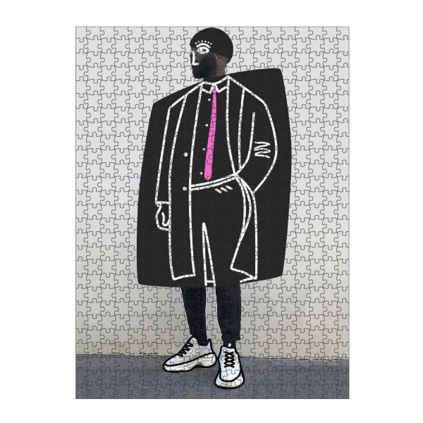 artboxONE Puzzle "Der Gentleman" artboxONE - Menschen,Fashion,Männer