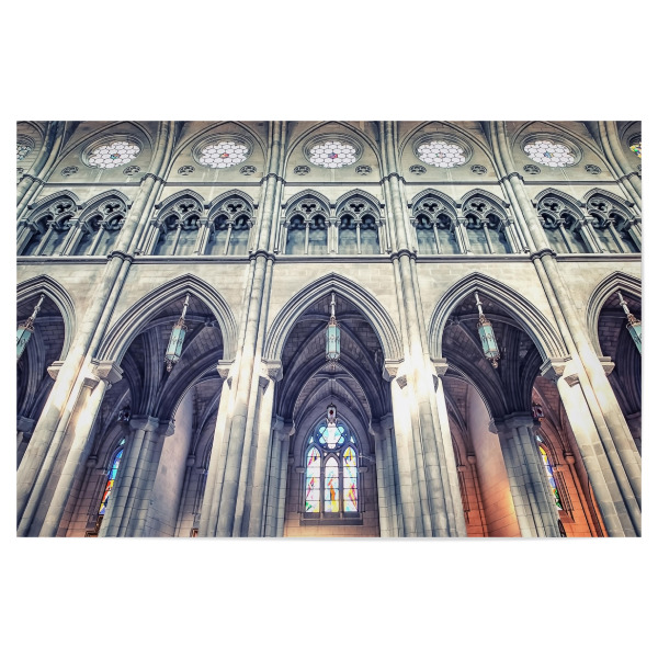 Poster 30x20 cm "Säulen der Kathedrale" artboxONE - Städte,Reise,Architektur,Reise / Länder,Städte / Weitere