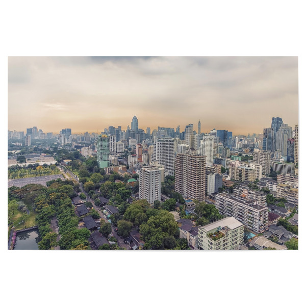 Poster 30x20 cm "Gebäude in Bangkok" artboxONE - Städte,Reise,Architektur,Reise / Asien,Reise / Länder