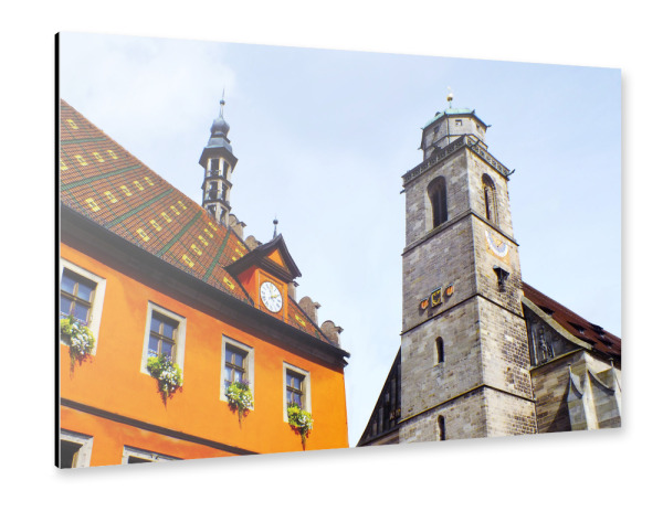 Alu-Dibond "Dinkelsbühl, Bayern" 30x20 cm artboxONE