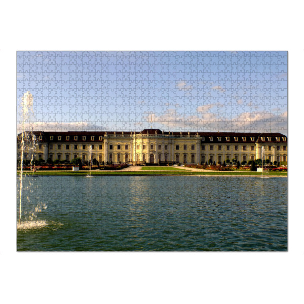 Puzzle Ravensburger "Das Ludwigsburger Schloss" artboxONE - Reise,Architektur,Reise / Länder