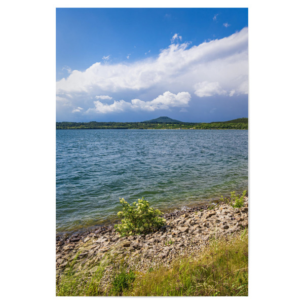 Poster "Ufer, See, Wolken" artboxONE - Natur,Reise