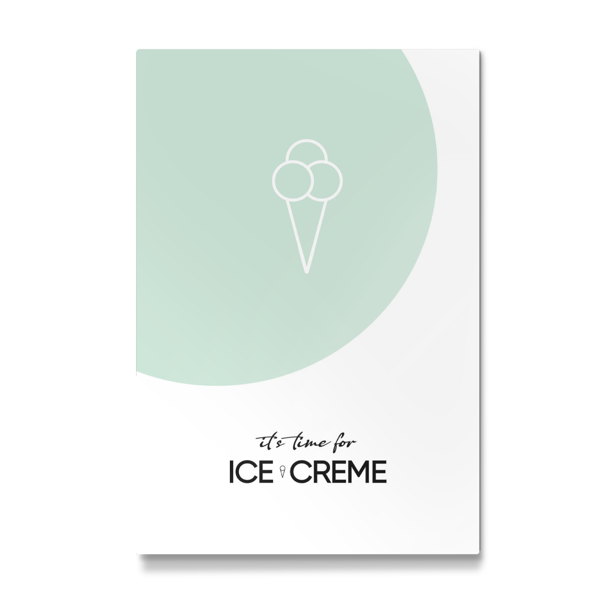 Galerie-Print "It's time for ice cream" 75x50 cm artboxONE