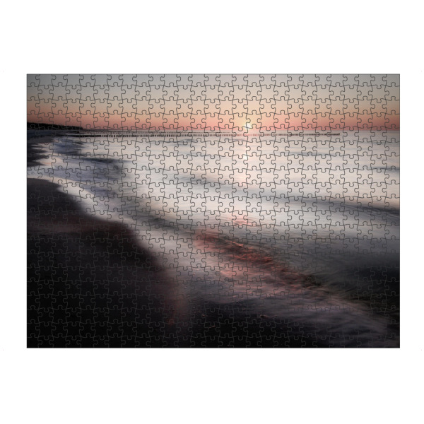 Puzzle Ravensburger "Sanfte Wellen" artboxONE - Natur,Reise,Reise / Strand und Meer