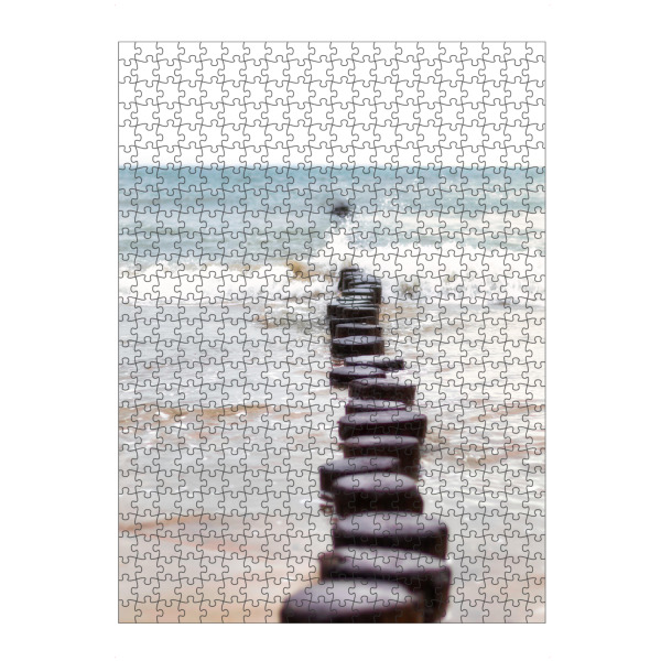 Puzzle Ravensburger "Steps into the sea" artboxONE - Natur,Reise,Reise / Strand und Meer