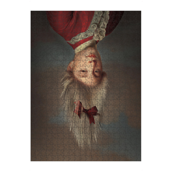 Puzzle Ravensburger "Umgedrehter Junge" artboxONE - Menschen,Lustig