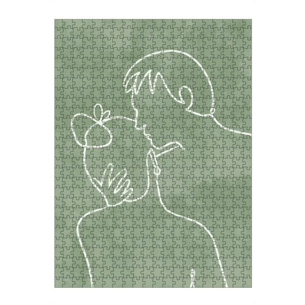 Puzzle Ravensburger "Intimität" artboxONE - Menschen