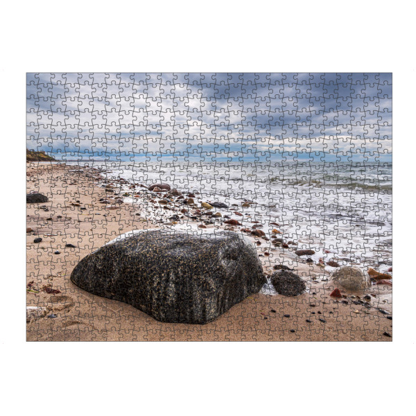 Puzzle Ravensburger "Strand, Steine, Wellen" artboxONE - Natur,Reise,Reise / Strand und Meer