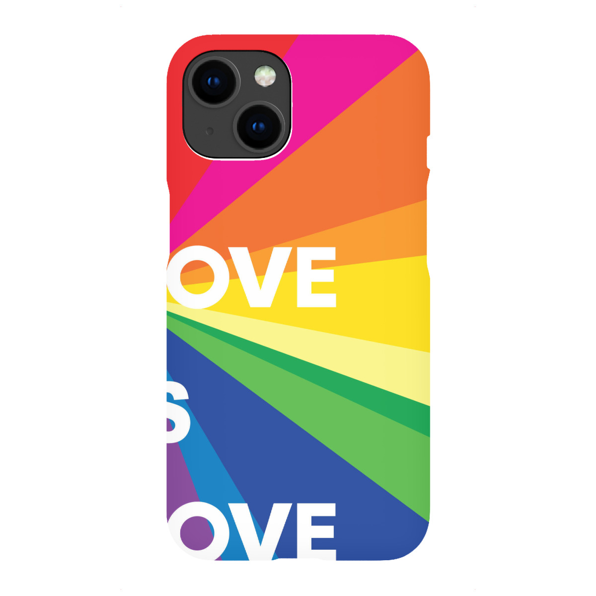 "Love is Love bunt"für iPhone - Premium-Case Handyhülle artboxONE