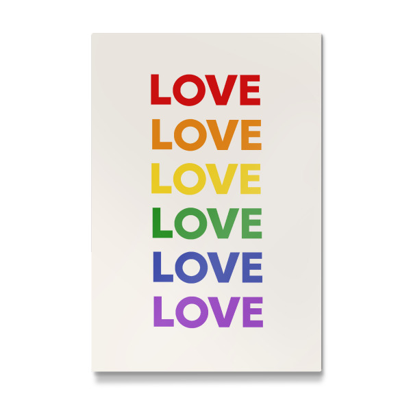 Galerie-Print "Love - Pride" 30x20 cm artboxONE