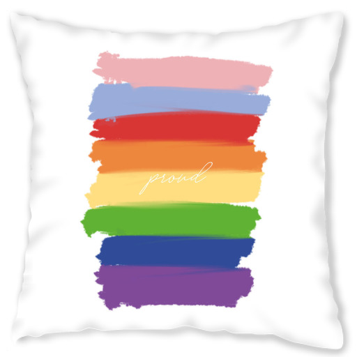 Proud - bunte Typografie