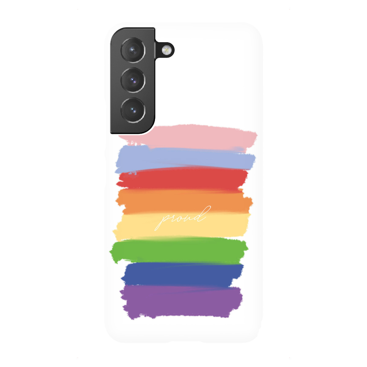 Samsung Galaxy "Proud - bunte Typografie" Premium-Case Handyhülle artboxONE