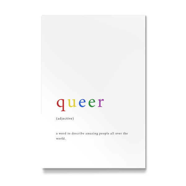 Galerie-Print "Queer Definition" 30x20 cm artboxONE
