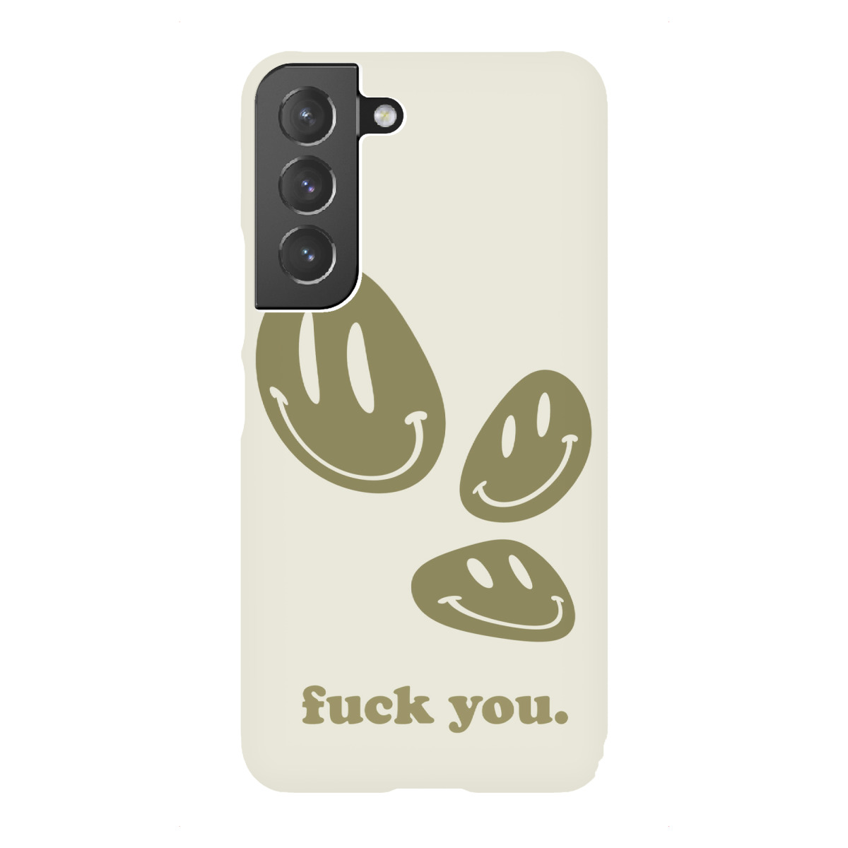 Samsung Galaxy "Smiley - Fuck you" Premium-Case Handyhülle artboxONE