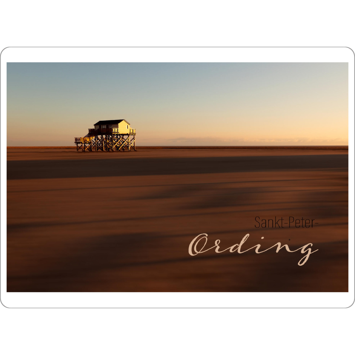 Tischset "Sankt-Peter-Ording Böhler Strand" artboxONE - Reise,Architektur,Reise / Strand und Meer