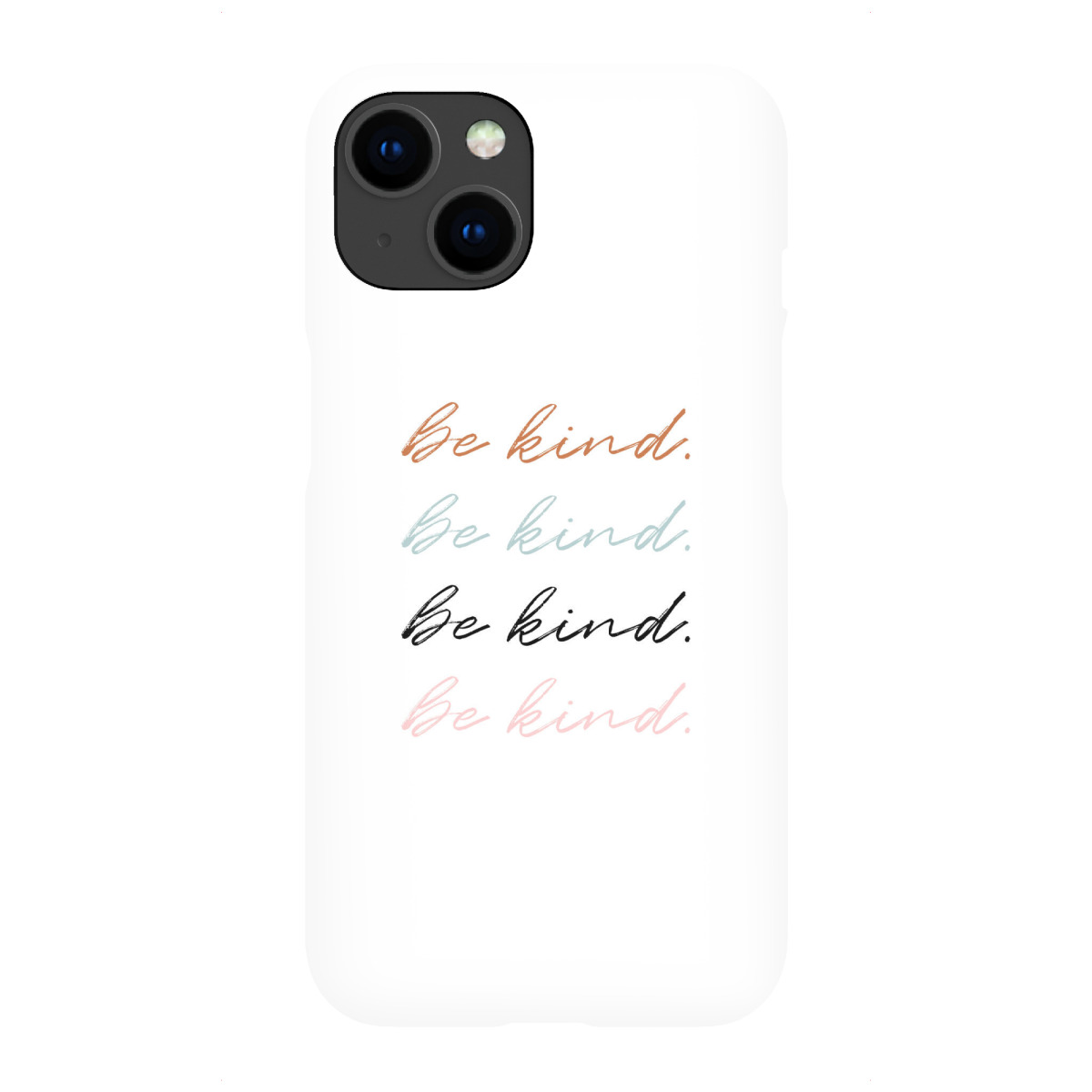"Be kind - bunt"für iPhone - Premium-Case Handyhülle artboxONE