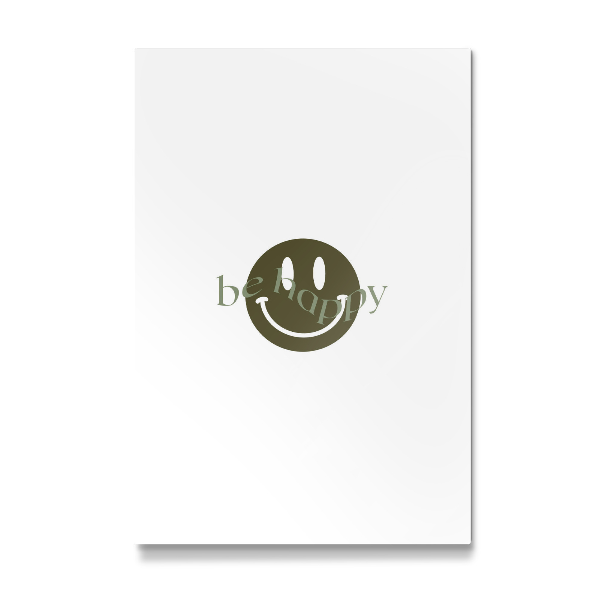 Galerie-Print "Be happy - smiley" 75x50 cm artboxONE