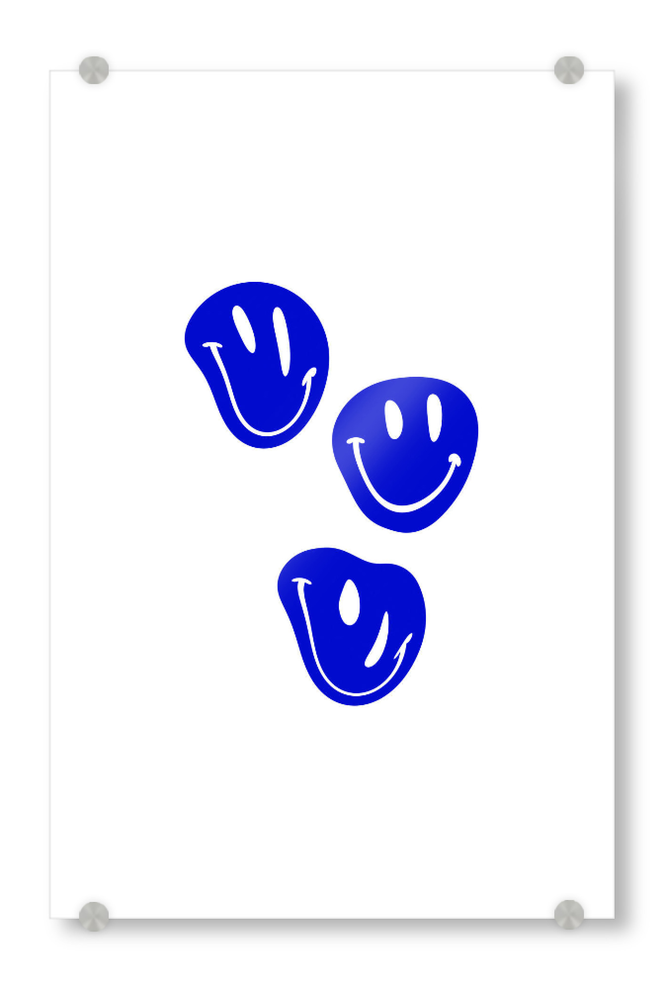 Acrylglasbild "Lustige Smileys" artboxONE - Für Kinder,Abstrakt,Lustig