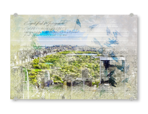 Acrylglasbild "Central Park, New York" artboxONE - Städte / New York,Architektur,Reise / Länder
