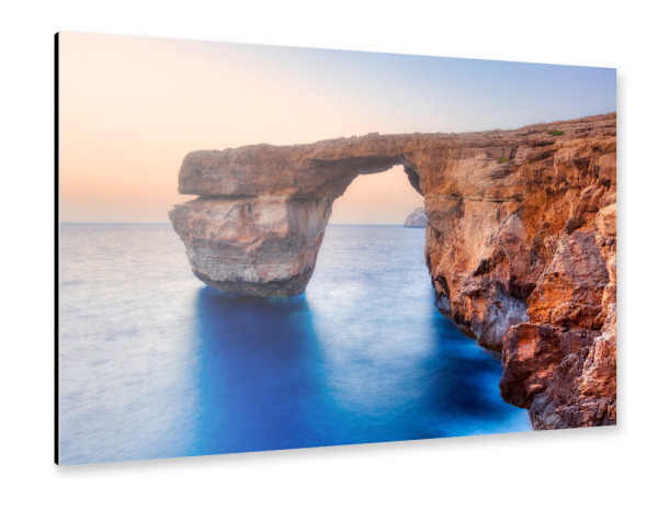 Alu-Dibond "Das Azure Window, Malta" 30x20 cm artboxONE