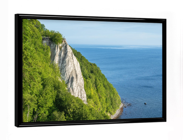 Poster mit schwarzem Rahmen "Königsstuhl auf Rügen" artboxONE - Natur,Reise,Reise / Strand und Meer