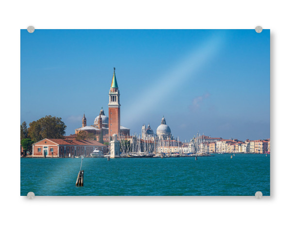Acrylglasbild "Kirche auf San Giorgio Maggiore" artboxONE - Reise,Architektur,Städte / Venedig,Reise / Länder