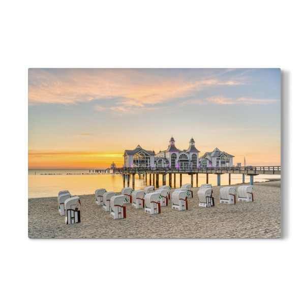 Galerie-Print "Seebrücke Sellin auf Rügen" 30x20 cm artboxONE