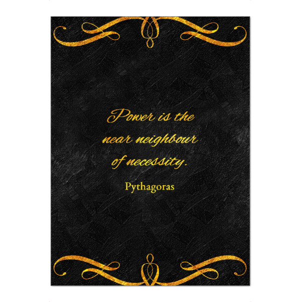 Puzzle Ravensburger "Macht und Notwendigkeit" artboxONE - Typografie