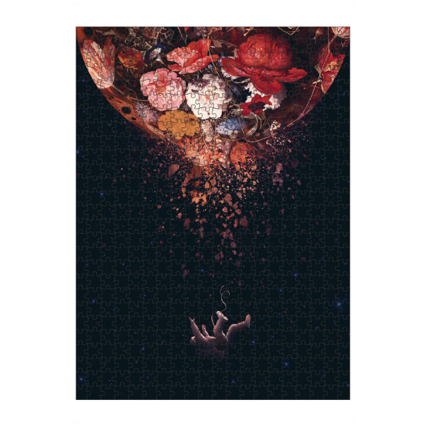 artboxONE Puzzle "Enkel Dika - Beautiful Illusion" artboxONE - Natur,Männer,Galaxy