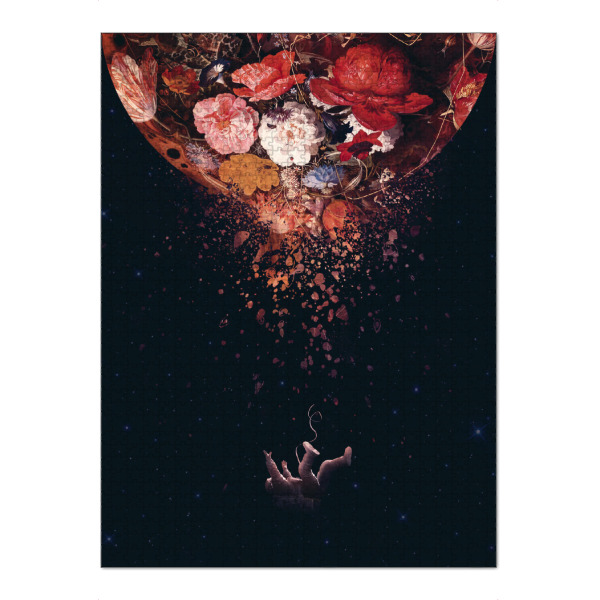 Puzzle Ravensburger "Enkel Dika - Beautiful Illusion" artboxONE - Natur,Männer,Galaxy