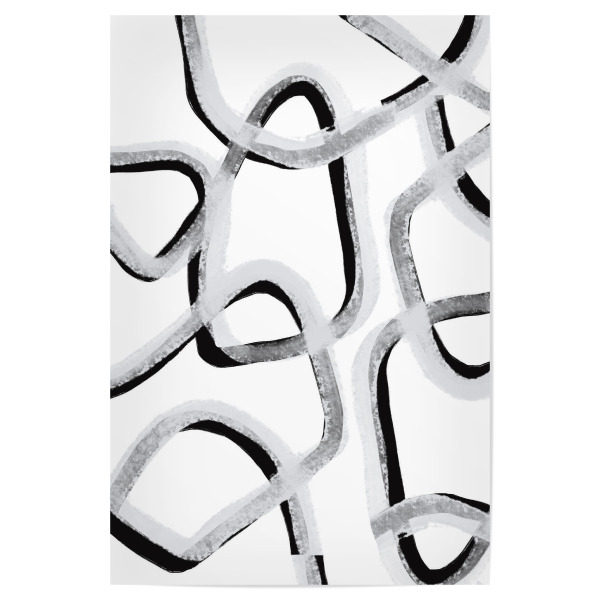 Poster "Make you stay" artboxONE - Abstrakt - Minimalismus,Minimalistische kunst,Organische formen,Abstrakt