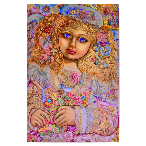 Poster "Weihnachtslichter Engel" artboxONE - Menschen,Weihnachten - Engel,Weihnachten,Lichter,Fantasie,Religion