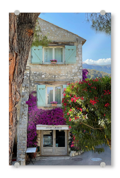 Acrylglasbild "C`est la vie" artboxONE - Städte,Reise,Architektur - Architektur,Gebäude,Stadt,Provinz