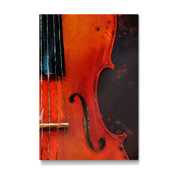 Galerie-Print "Violine Aquarellkunst" 30x20 cm artboxONE