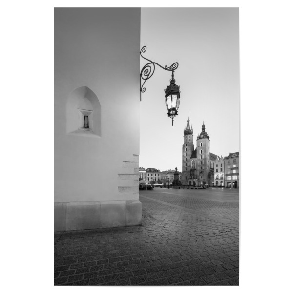 Poster "Krakau in Schwarz und Weiß" artboxONE - Städte,Reise,Architektur