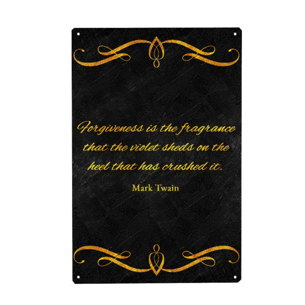 Holzbild "Vergebung ist Duft" artboxONE - Typografie