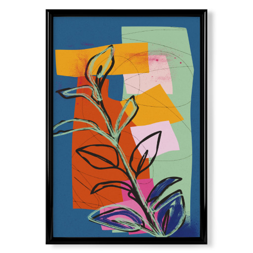 Abstrakte Natur - Blue