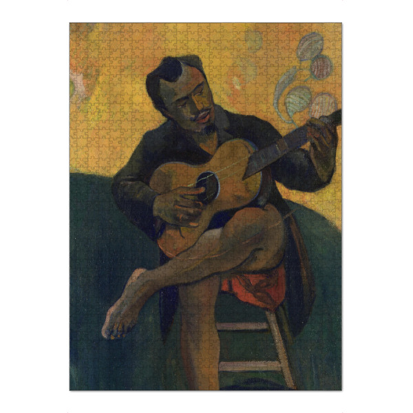 Puzzle Ravensburger "Gitarrenspieler" artboxONE - Musik,Männer - Paul gauguin,Musik,Gitarrist,Gitarrenspieler,Mann,Malerei,Gemälde,Kunst