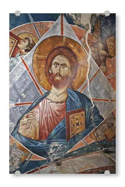 Acrylglasbild "Thronender Christus" artboxONE - Menschen,Männer - Christus,Meister,Gerasime,Bunt,Mann,Religion
