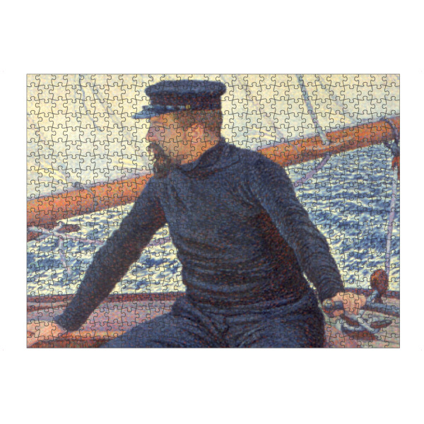 Puzzle Ravensburger "Paul Signac auf seinem Boot" artboxONE - Reise,Menschen,Reise / Strand und Meer,Männer
